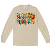 Mushroom Hello pumpkin Long Sleeve Tee - RanaPortraitStore