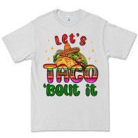 Dove Grey let s taco bout it Premium Tee - MaliasSmallBusiness