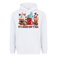 American Football Coffee Cups Heavyweight Hoodie | Teevron