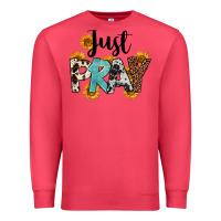 Cardinal Just Pray Premium Sweatshirt - FaDigitalArtStudio