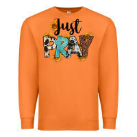 Carrot Just Pray Premium Sweatshirt - FaDigitalArtStudio