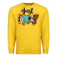 Lemon Just Pray Premium Sweatshirt - FaDigitalArtStudio