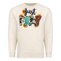 Sandshell Just Pray Premium Sweatshirt - FaDigitalArtStudio