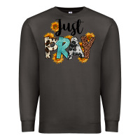 Smoke Just Pray Premium Sweatshirt - FaDigitalArtStudio