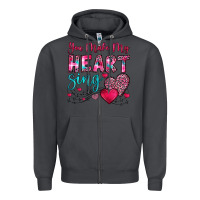 Smoke you make my heart sing Zipper Hoodie - OliviaCreatesArt