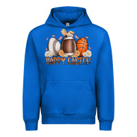 Cobalt happy easter day eggs Urban Hoodie - RacoonDesign