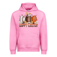 Fuchsia Pink happy easter day eggs Urban Hoodie - RacoonDesign