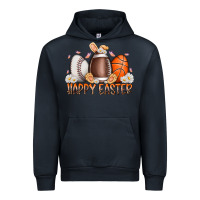 Navy happy easter day eggs Urban Hoodie - RacoonDesign