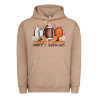 Pigment Burro happy easter day eggs Urban Hoodie - RacoonDesign