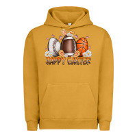 Pigment Peanut Butter happy easter day eggs Urban Hoodie - RacoonDesign
