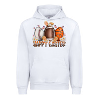 White happy easter day eggs Urban Hoodie - RacoonDesign