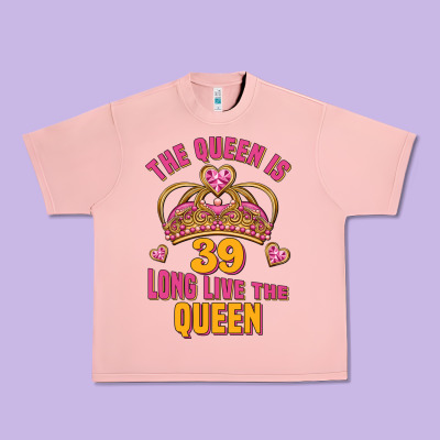 The Queen Is 39 Long Live The Queen Urban Heavy Tee Designed By Jasminsmagicworld