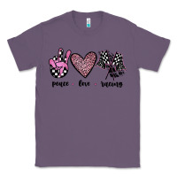 Lavender peace love racing Classic Tee - JahusDesignShop