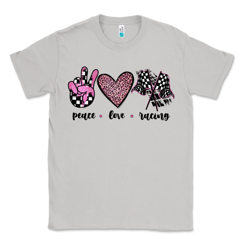 Peace Love Racing Classic Tee by JahusDesignShop | Teevron