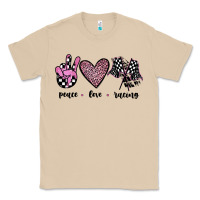Mushroom peace love racing Classic Tee - JahusDesignShop