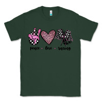 Sports Green peace love racing Classic Tee - JahusDesignShop