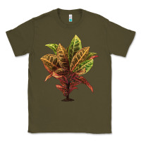 Army Green Croton Classic Tee - LillyAllenDesigns