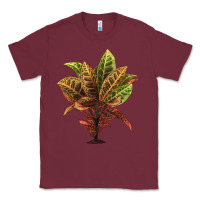 Burgundy Croton Classic Tee - LillyAllenDesigns