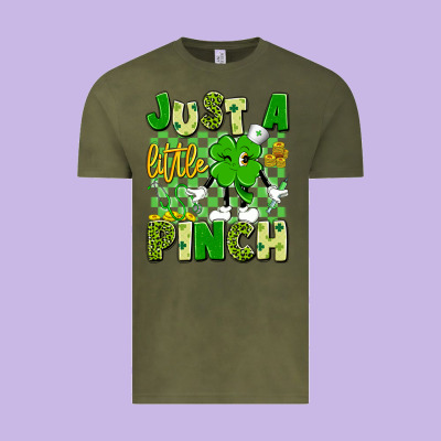 Just A Little Pinch Vintage Tee Designed By Artiststas