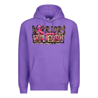 Purple Warriors wear pink Premium Hoodie - FaDigitalArtStudio