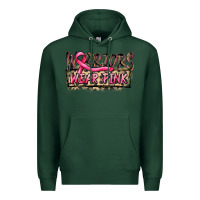 Sports Green Warriors wear pink Premium Hoodie - FaDigitalArtStudio
