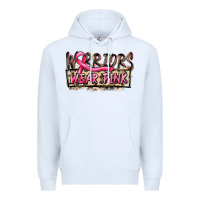 White Warriors wear pink Premium Hoodie - FaDigitalArtStudio