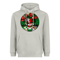 Moon Dust Dancing santa Heavyweight Hoodie - FaDigitalArtStudio