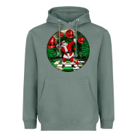 Sage Dancing santa Heavyweight Hoodie - FaDigitalArtStudio