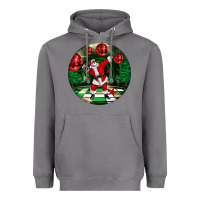 Storm Dancing santa Heavyweight Hoodie - FaDigitalArtStudio