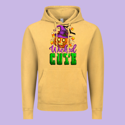 Wicked Cute Vintage Hoodie Designed By Artiststas