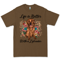 Cacao life is better with a labrador Premium Tee - JahusDesignShop