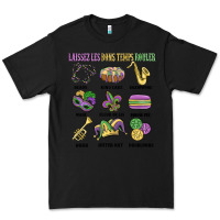 Black laissez les bons temps rouler Premium Tee - MaliasSmallBusiness