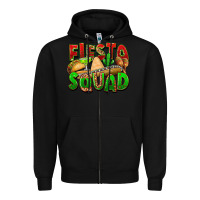 Black Fiesta squad Zipper Hoodie - FaDigitalArtStudio