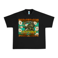 Black louisiana alligator tumbler Urban Heavy Tee - BarkalooDesign