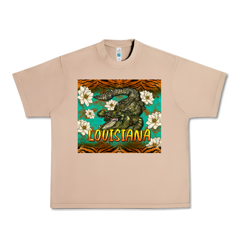 Louisiana Alligator Tumbler Urban Heavy Tee by BarkalooDesign | Teevron