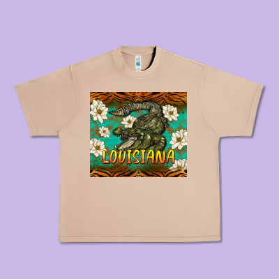 Louisiana Alligator Tumbler Urban Heavy Tee Designed By Barkaloodesign