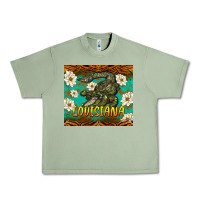 Oil Green louisiana alligator tumbler Urban Heavy Tee - BarkalooDesign