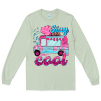 Matcha Stay cool with ice cream van summer Long Sleeve Tee - NancyCooperArtShop