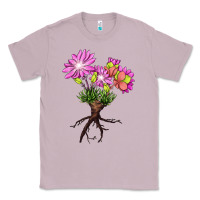 Lilac Bitterroot Flower Illustrations Classic Tee - LillyAllenDesigns