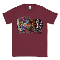 Burgundy trust in the lord with all your heart Classic Tee - SublimationCraftShop