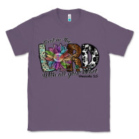 Lavender trust in the lord with all your heart Classic Tee - SublimationCraftShop