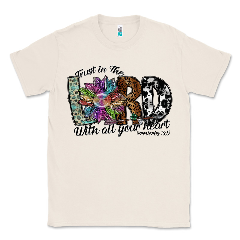Trust In The Lord With All Your Heart Classic Tee by SublimationCraftShop | Teevron