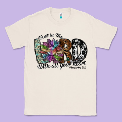Trust In The Lord With All Your Heart Classic Tee Designed By Sublimationcraftshop