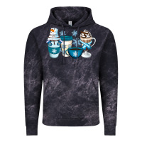 Cloud Black Winter Coffee Cups Vintage Hoodie - Artiststas