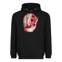 Black Catchers Mitt Fa Element Heavyweight Hoodie - FaDigitalArtStudio