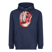 Navy Catchers Mitt Fa Element Heavyweight Hoodie - FaDigitalArtStudio