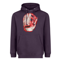 Plum Catchers Mitt Fa Element Heavyweight Hoodie - FaDigitalArtStudio