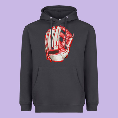 Catchers Mitt Fa Element Heavyweight Hoodie Designed By Fadigitalartstudio