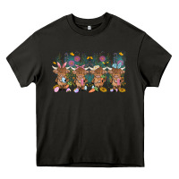 Asphalt easter day baby highland cow Heavy Core Tee - MaliasSmallBusiness
