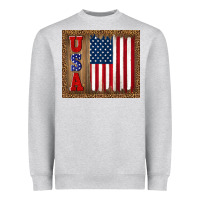 Heather Grey america usa flag tumbler Heavyweight Sweatshirt - TumblerDesignByShophia
